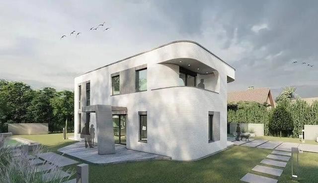 3D printed residential building